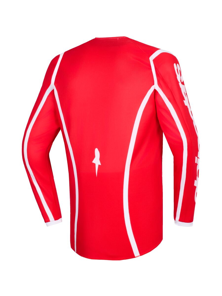 ALPINESTARS(MX) JERSEY FLUID APEX RED/WHITE L 3761226-32-L