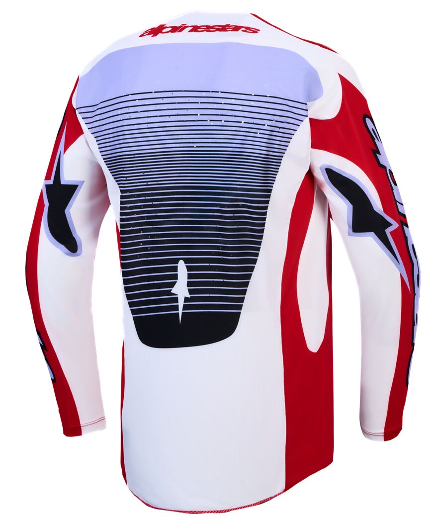 ALPINESTARS(MX) JERSEY TECHSTAR MAVEN RED/WH/B 3760427-3219-2X