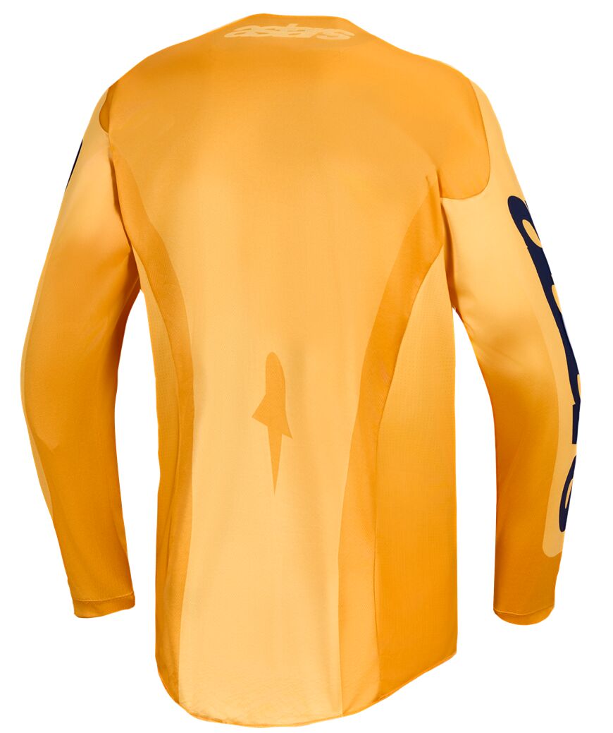 ALPINESTARS(MX) JERSEY RACER AMBER ORG/GLD/BLU 3760827-4012-M
