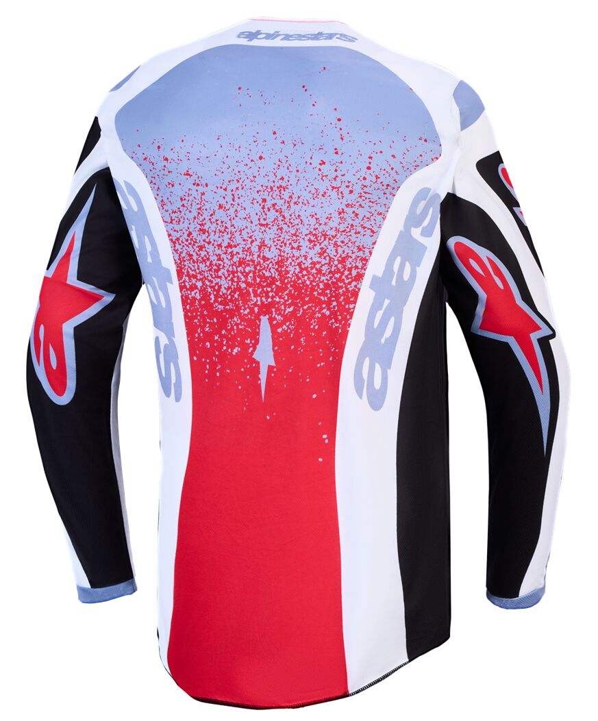 ALPINESTARS(MX) JERSEY FLUID DRAG BK/WH/BL/RD 3761327-1694-L