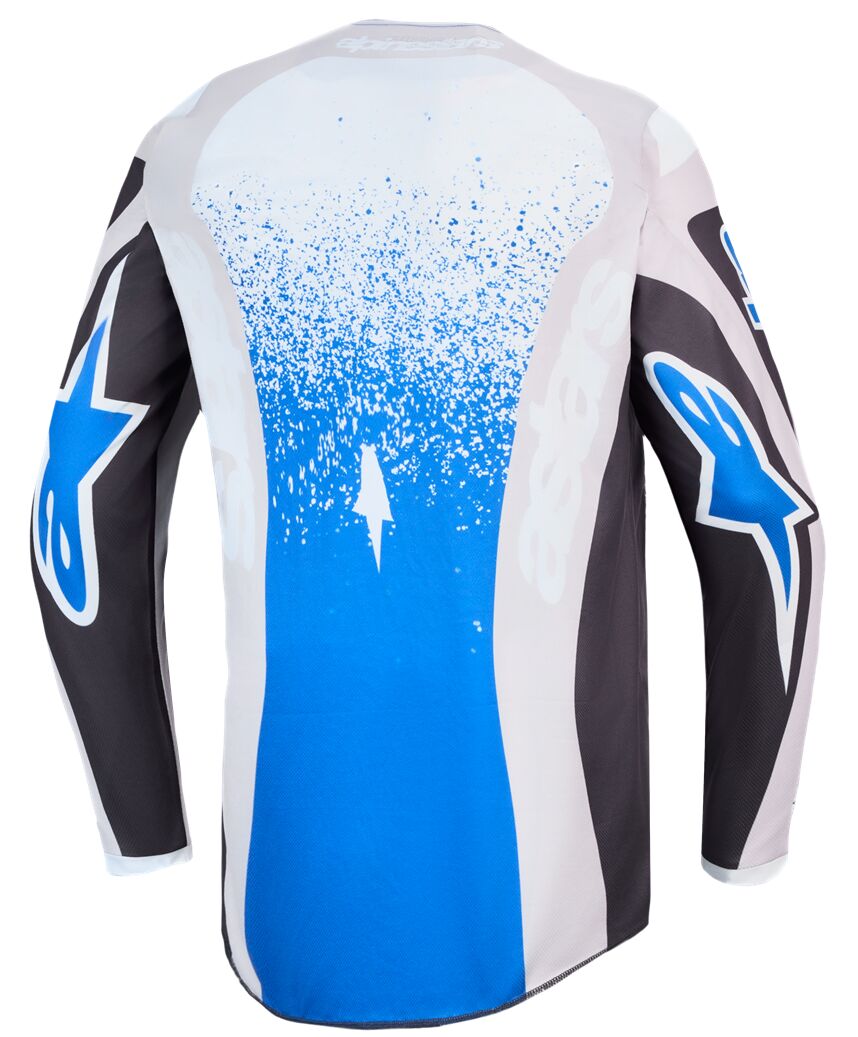 ALPINESTARS(MX) JERSEY FLUID DRAG GRY/LIL/BLU 3761327-9343-M