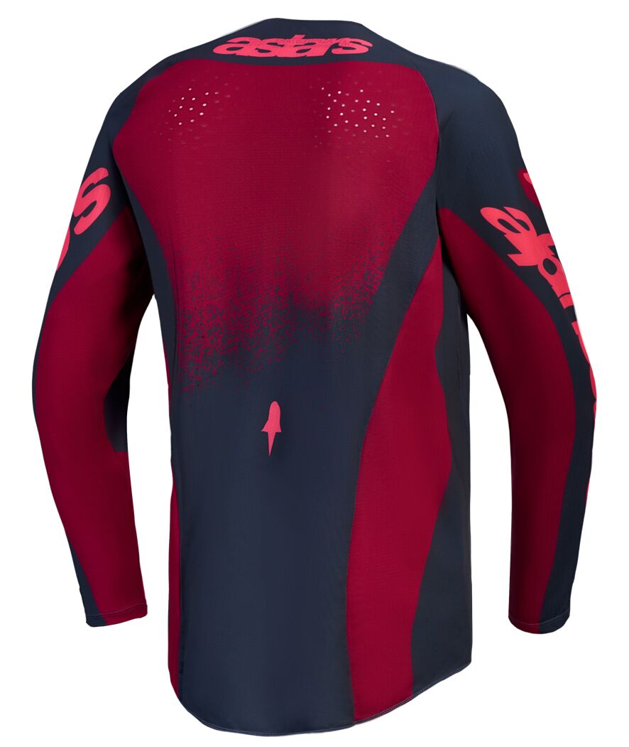 ALPINESTARS(MX) JERSEY 4W TECHSTAR SWAN CRIMSO 3780127-3207-S