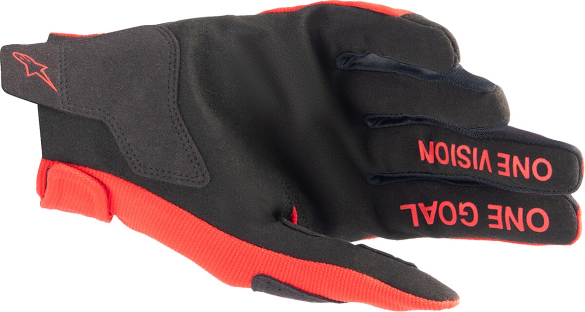 ALPINESTARS(MX) GLOVE RADAR RED/SLV M 3561824-385-M