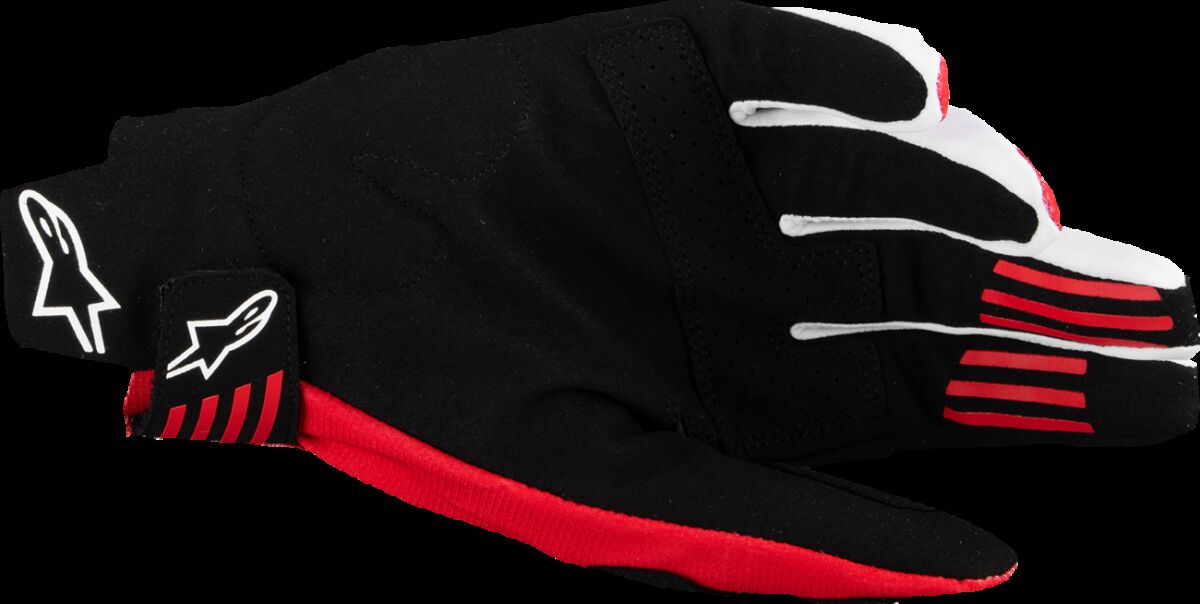 ALPINESTARS(MX) GLOVE MX TECHSTAR BLK/RD S 3560125-1303-S