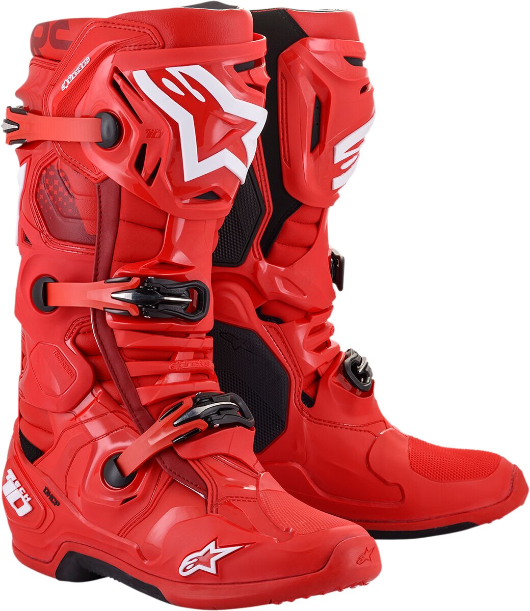 ALPINESTARS(MX) BOOT TECH 10 RED 8 2010020-30-8