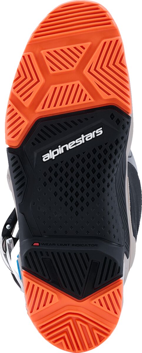 ALPINESTARS(MX) BOOT TECH 7 ENDURO BK/WRM GRY/ORG FL 14 2010426-1562-14