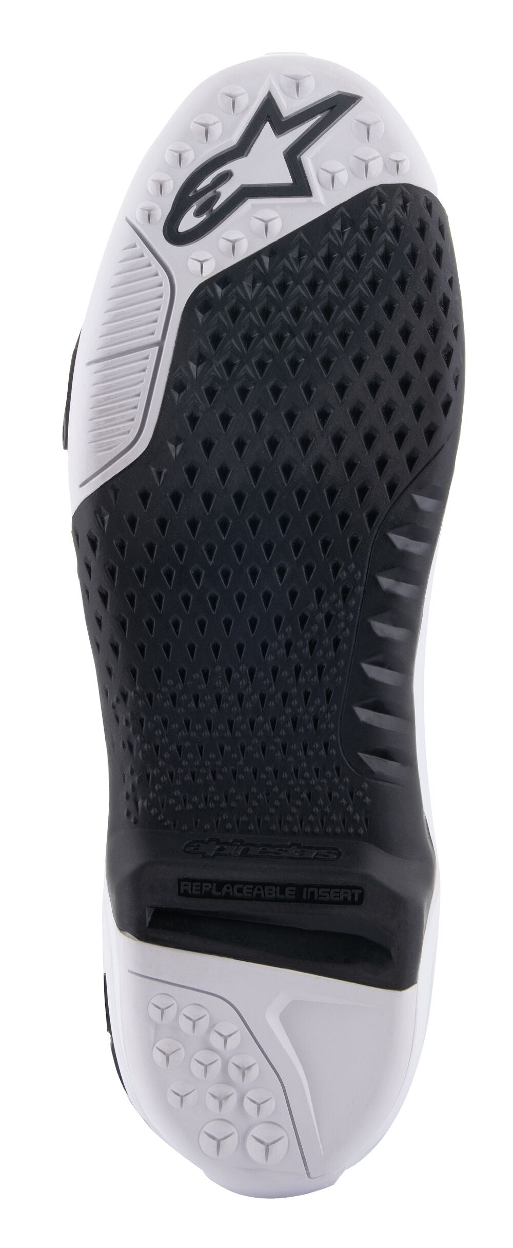 ALPINESTARS(MX) SOLE T10-VENT 7/8 BK/WT 25SUT20-12-7.8