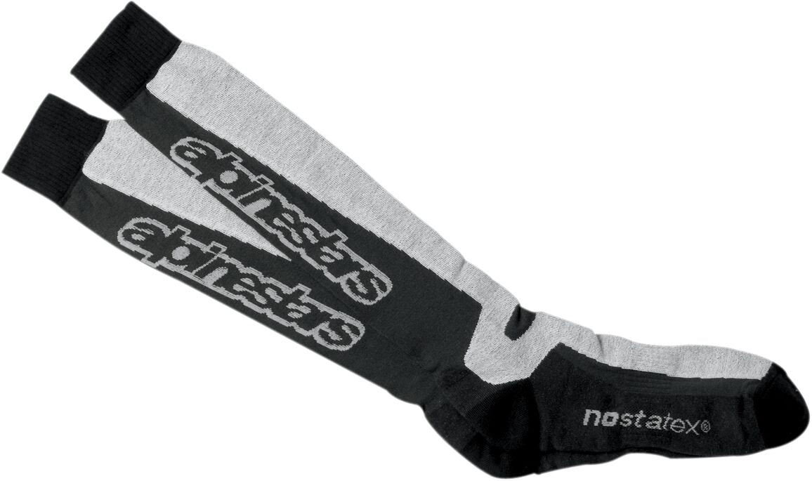 ALPINESTARS(MX) THERMAL TECH SOCKS BLACK/GRAY S/M 470349-11-SM