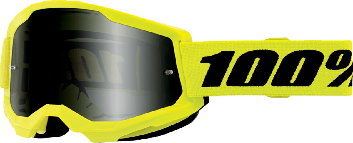 100% GOGGLE STRATA 2 SAND NEON YELL 50030-00005
