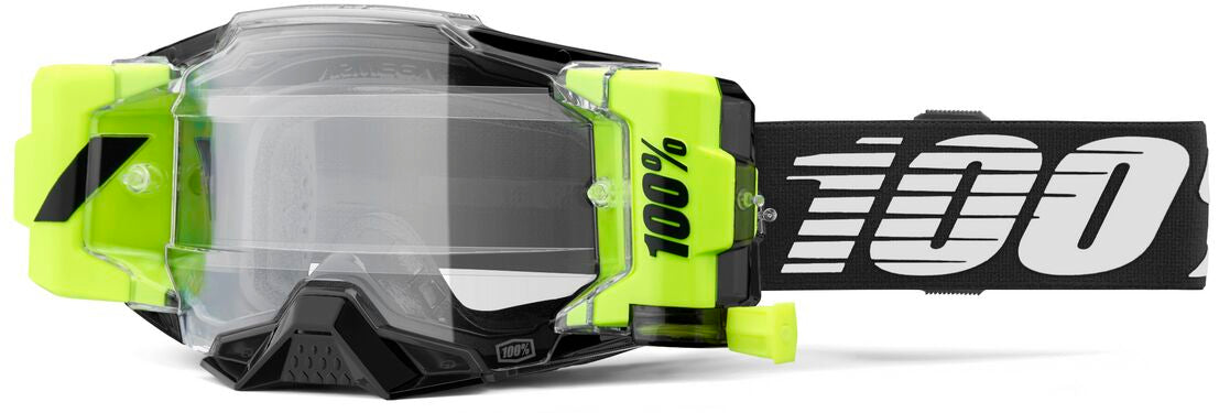 100% GOGGLE ARMEGA FORECAST BLK CLR 50006-00005