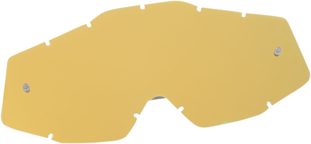 100% YOUTH MIRROR GOLD REPLACEMENT LENS FOR 100% JR GOGGLES 59018-00001