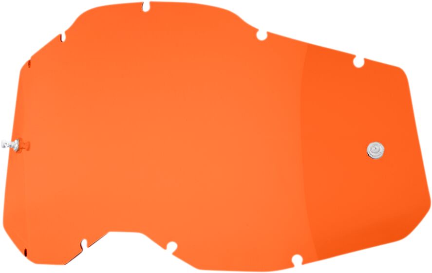100% LENS RC2/AC2/ST2 ORANGE 59077-00007