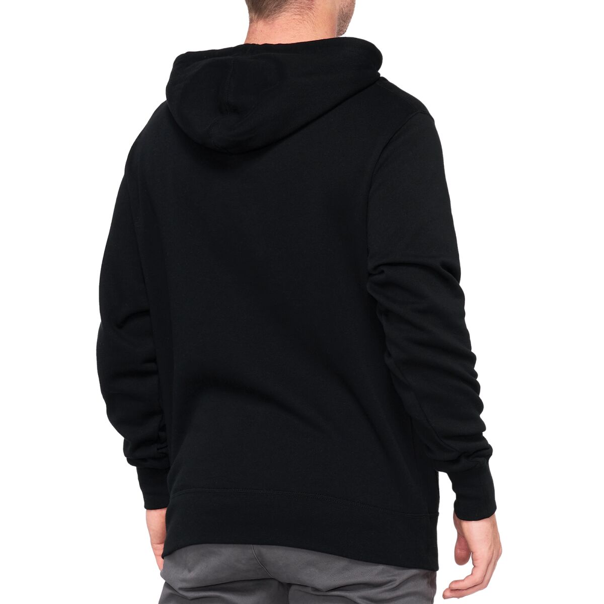 100% CORPO PULLOVER HOODY BLACK MEDIUM 20029-00001
