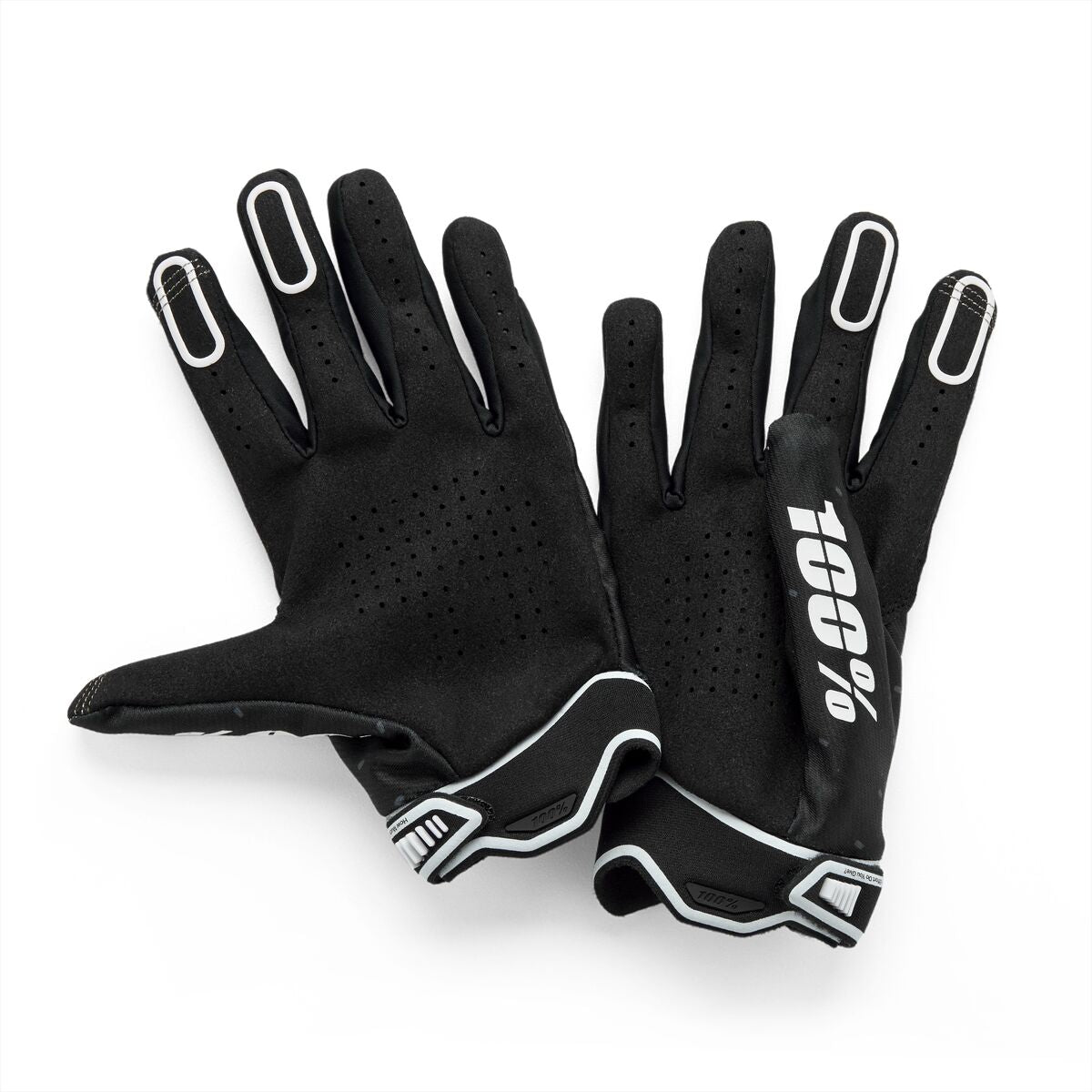 100% GLOVES RIDEFIT BLACK - L 10046-00003