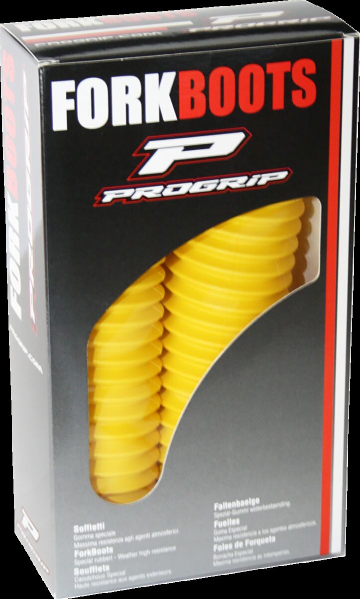 PRO GRIP FORK BOOTS THERMOPLASTIC RUBBER 2510 YELLOW PA251045GOGI