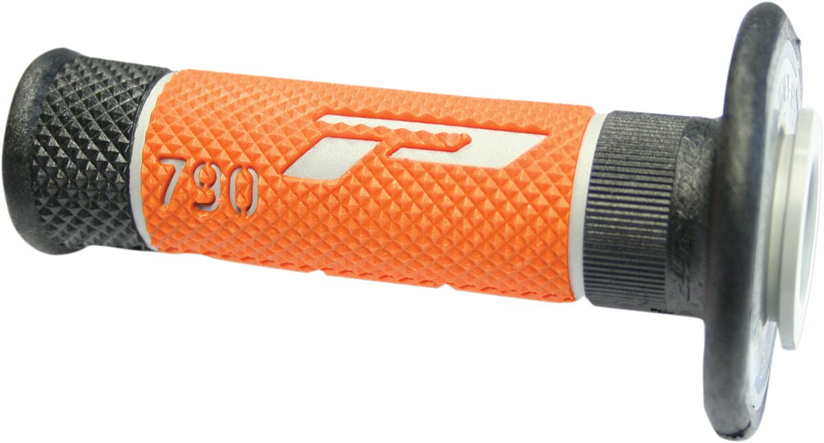 PRO GRIP GRIPS TRIPLE DENSITY OFFROAD 790 CLOSED END GRAY/ORANGE/BLACK PA079000TGAC