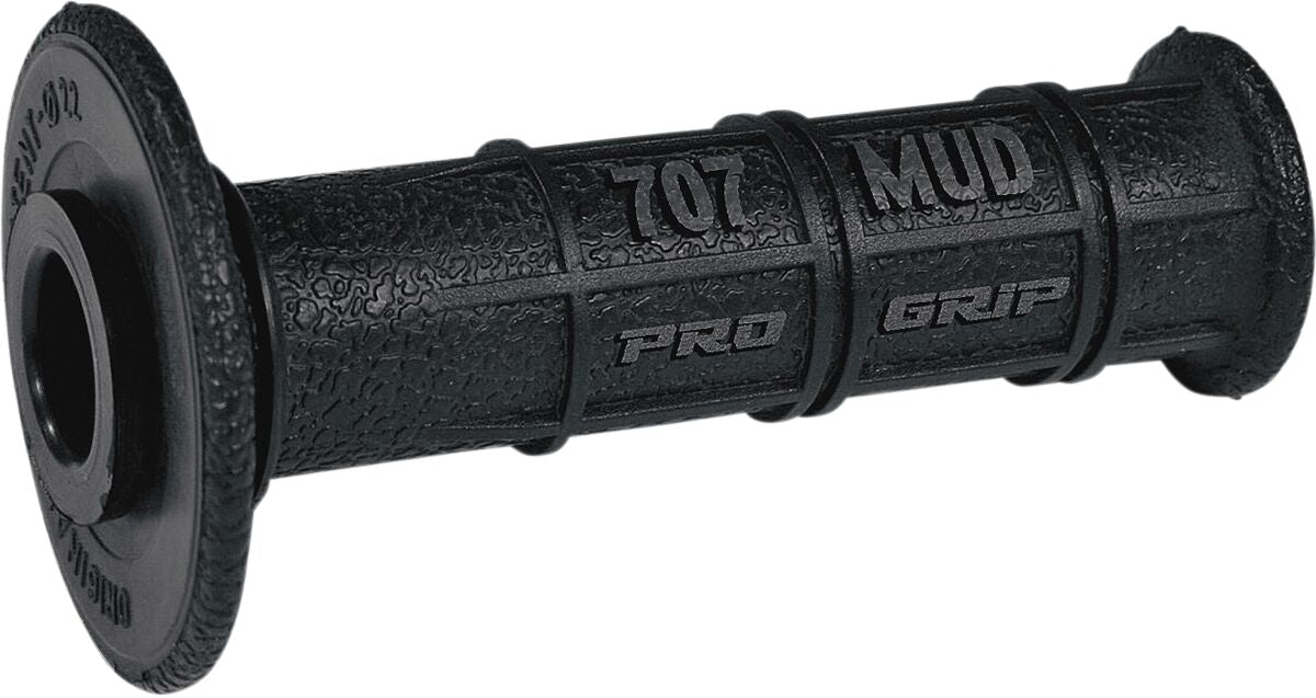 PRO GRIP GRIPS SINGLE DENSITY FULL WAFFLE OFFROAD 707 CLOSED END BLACK PA070700TR02
