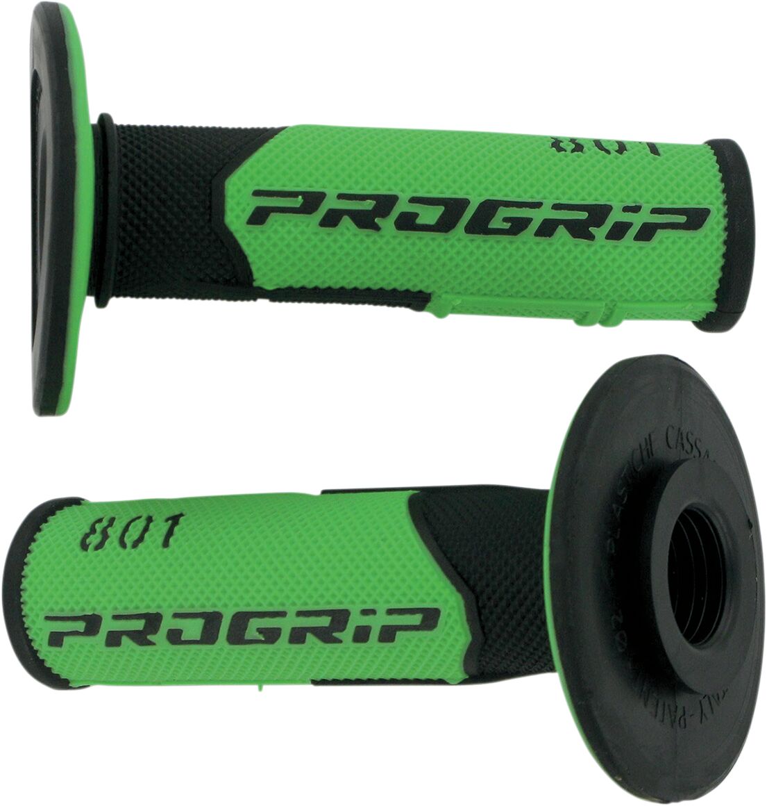 PRO GRIP GRIPS DOUBLE DENSITY OFFROAD 801 CLOSED END BLACK/GREEN PA080100NEVE