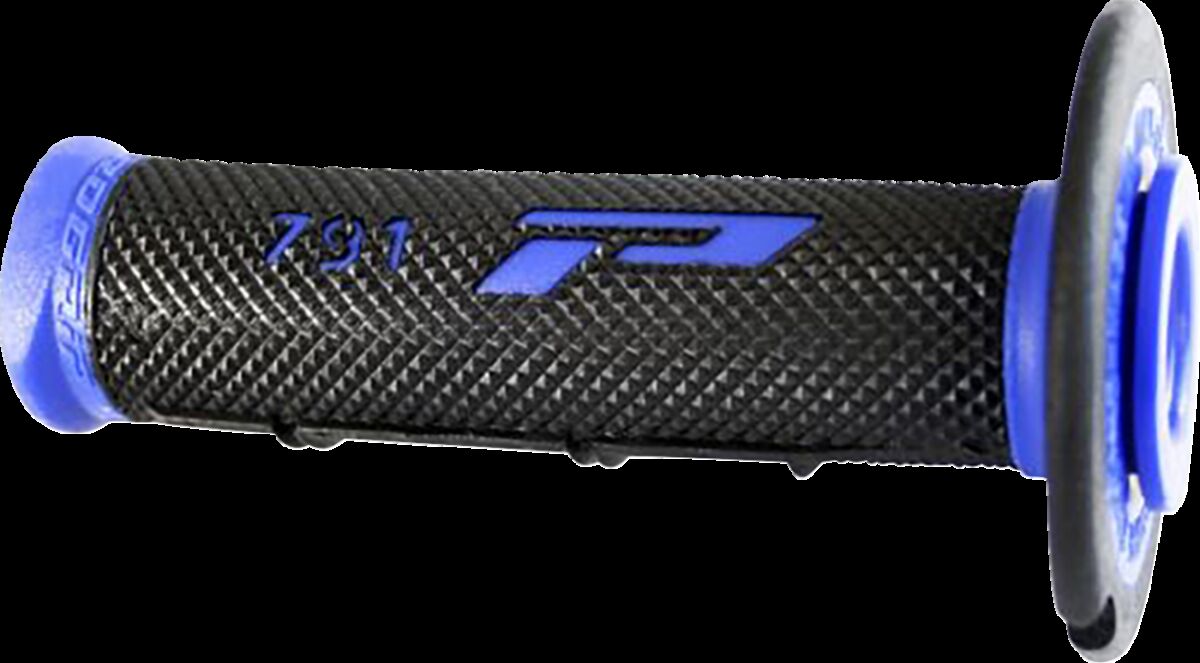 PRO GRIP GRIPS DOUBLE DENSITY OFFROAD 791 CLOSED END BLACK/BLUE PA079100BL02