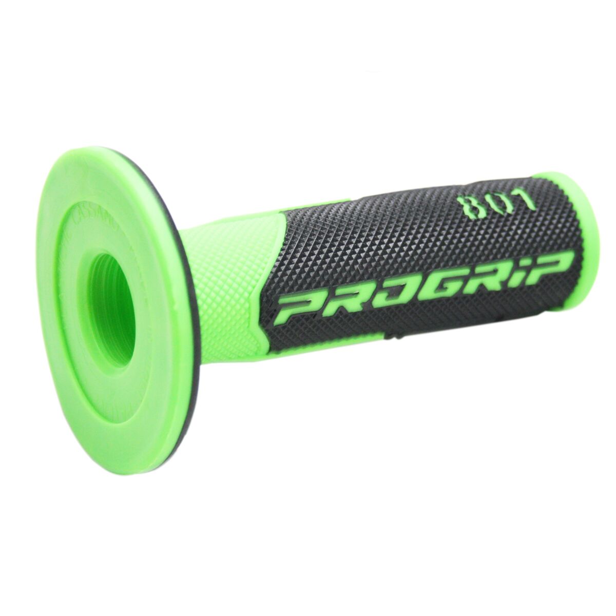 PRO GRIP GRIPS DOUBLE DENSITY OFFROAD 801 CLOSED END BLACK/FLUO GREEN PA080100VF02