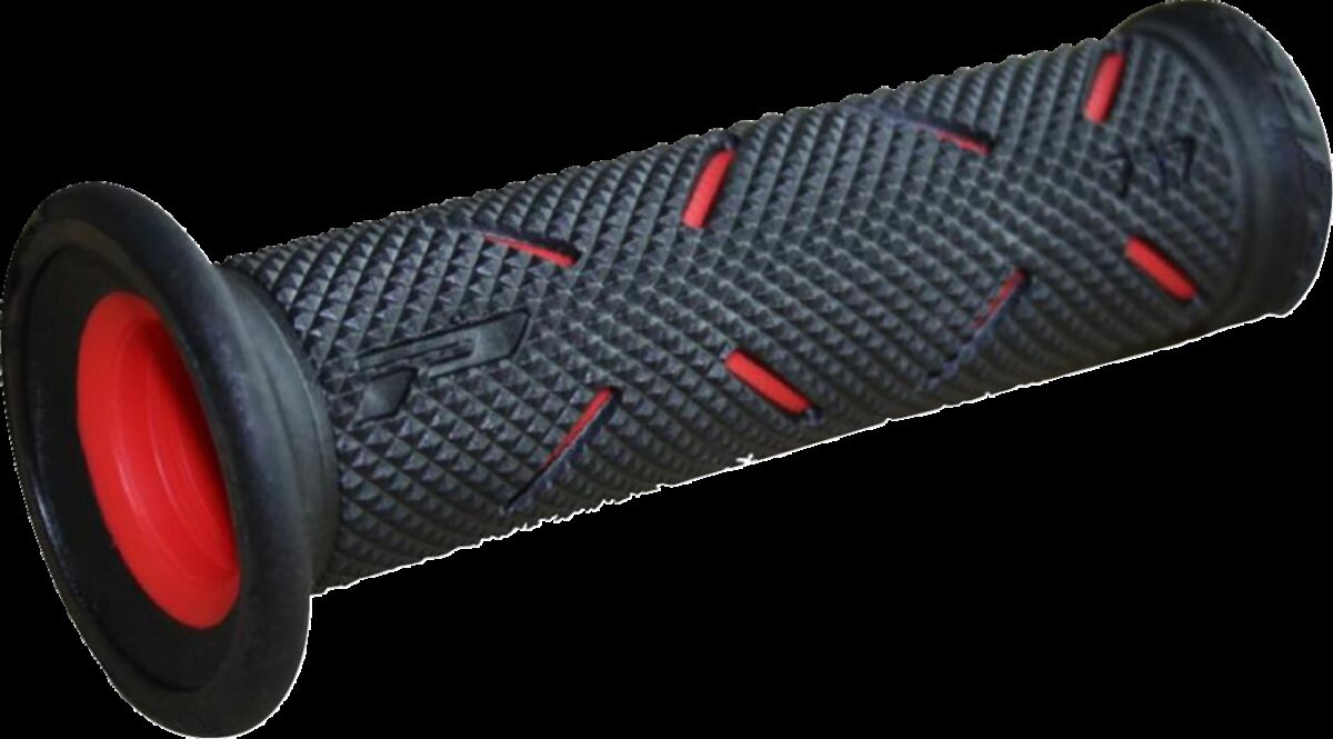 PRO GRIP GRIPS DOUBLE DENSITY ROAD 717 BLACK/RED PA071700RO02