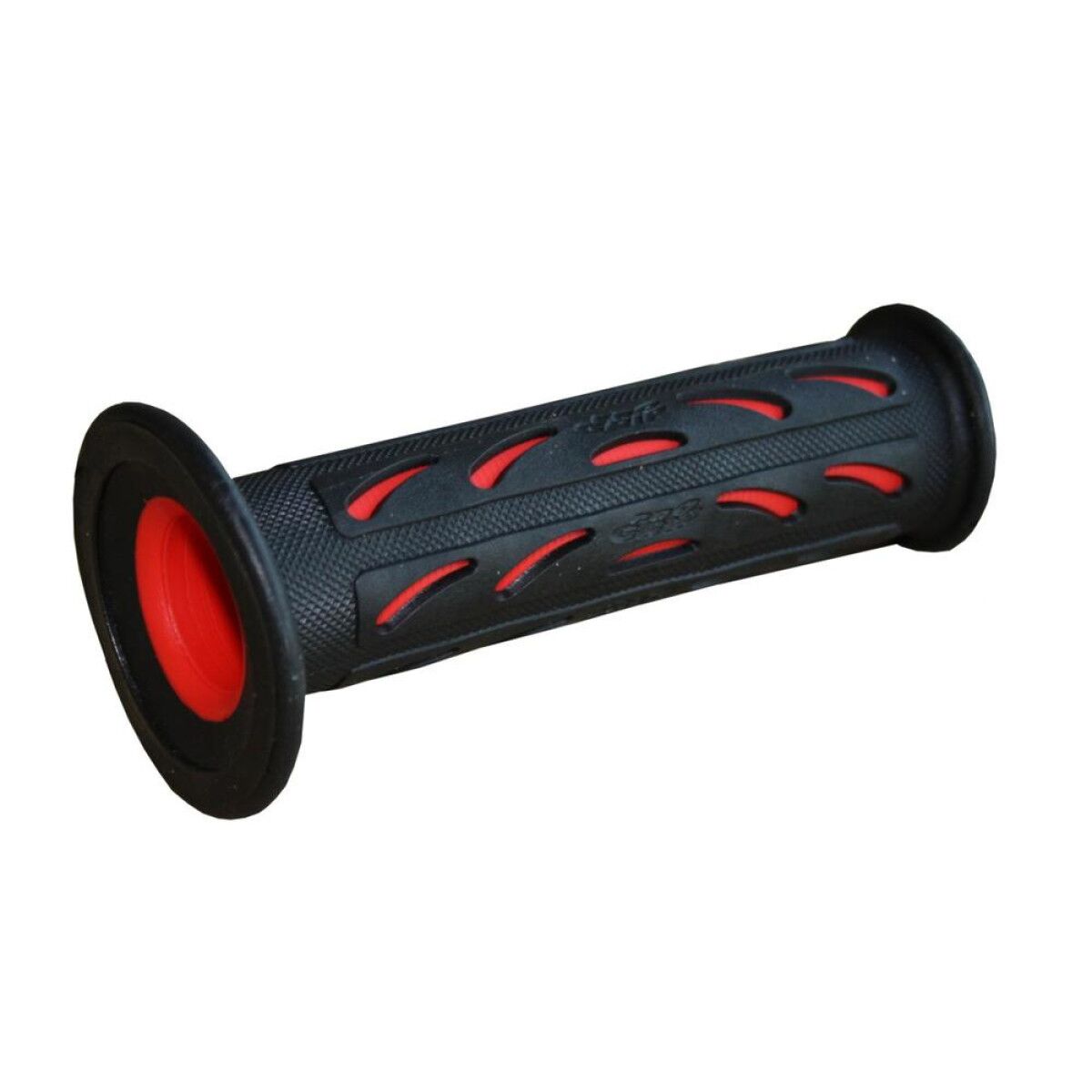 PRO GRIP GRIPS DOUBLE DENSITY ROAD 724 CLOSED END BLACK/RED PA072400RO02