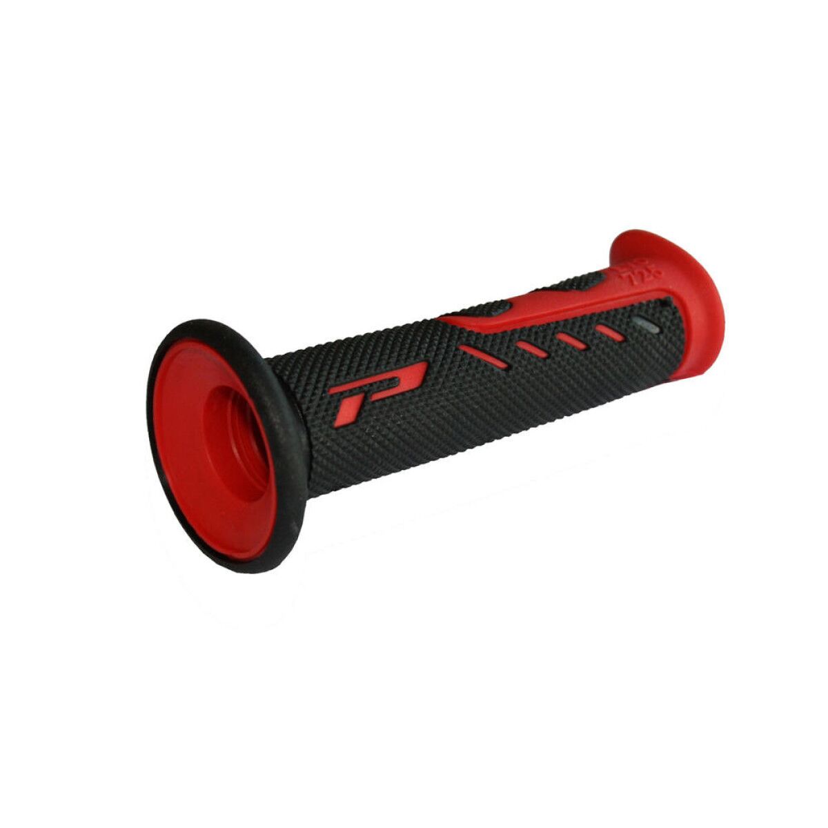 PRO GRIP GRIPS DOUBLE DENSITY ROAD 725 CLOSED END BLACK/RED PA072500RO02