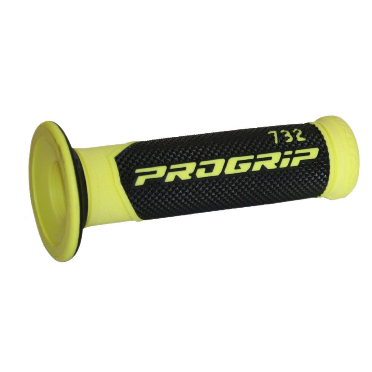 PRO GRIP GRIPS DOUBLE DENSITY ROAD 732 CLOSED END BLACK/FLUO YELLOW PA073200GI02