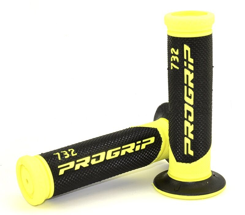 PRO GRIP GRIP ROAD 732 OPEN END BLACK/FLUO YELLOW PA0732OEGI02