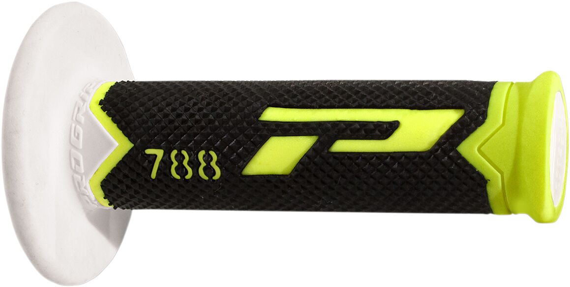 PRO GRIP GRIPS TRIPLE DENSITY OFFROAD 788 CLOSED END FLUO YELLOW/BLACK/WHITE PA078800GFNW