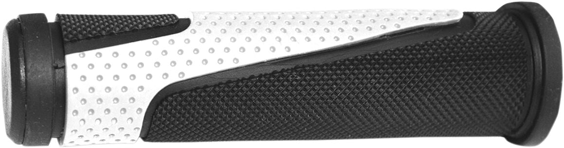 PRO GRIP 807 ATV/MTB DOUBLE DENSITY GRIPS OPEN END BLACK/WHITE PA080722NEBI