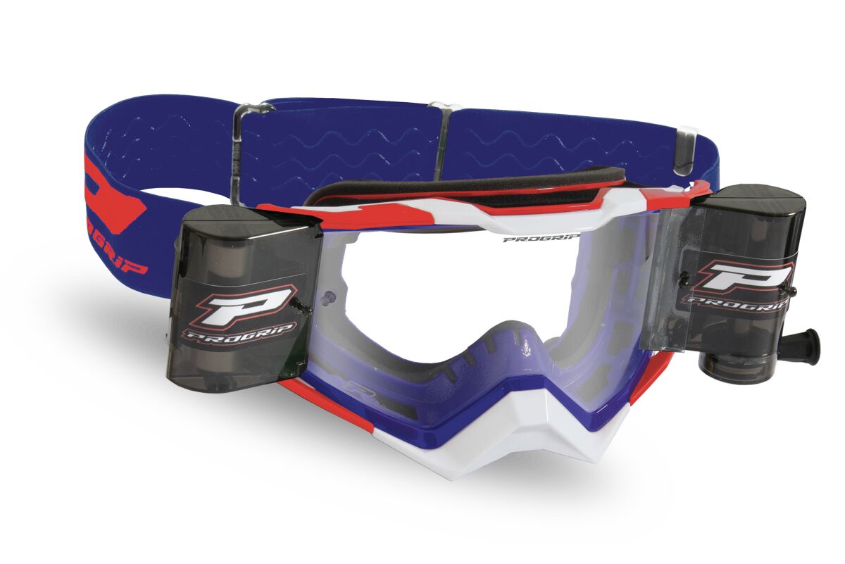 PRO GRIP GOGGLES 3309 RAPID RWB+ROLLOFF PZ3309RO-147