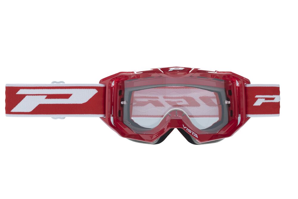 PRO GRIP GOGGLE PRO GRIP VISTA RED/CLEA PZ3303TR-107