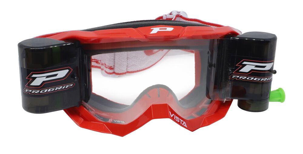 PRO GRIP GOGGLE VISTA RED ROLL OFF XXL PZ3303RO-107