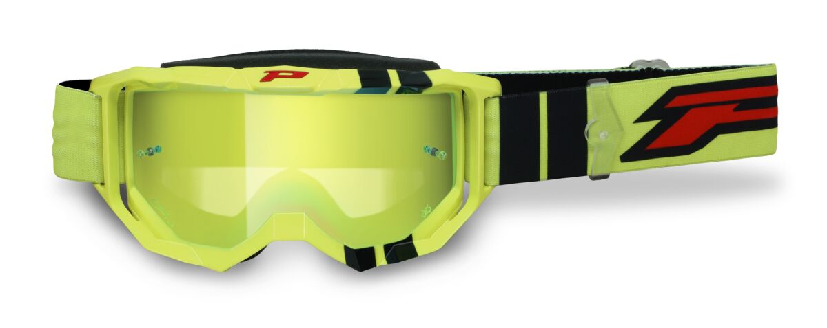PRO GRIP GOGGLES 3300FL VISION GO FLYELL/BLACK/ MIRROR YELL PZ3300FL-299