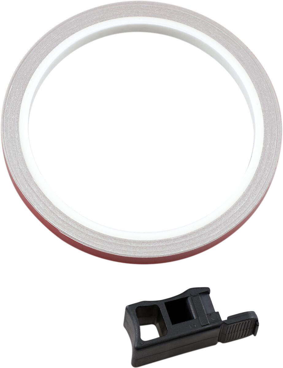 PRO GRIP WHEELTAPE ADHESIVE STRIP REFLECTIVE 5025 RED PZ5025APRO