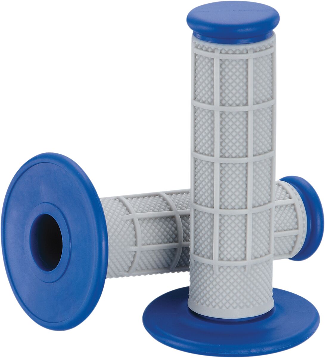 MOOSE QUALIFIER™ HALF WAFFLE GRIPS GRAY/BLUE 1MG0715-EUM