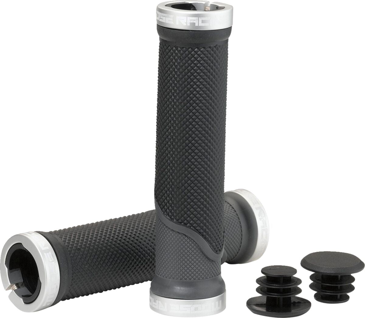 MOOSE MTB GRIP MSE LOCK BK/GY V17-2001