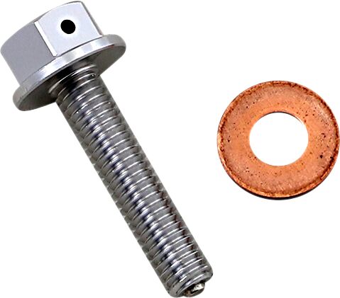 MOOSE DRAIN PLUG MAGNETIC SLVR T14-1082S