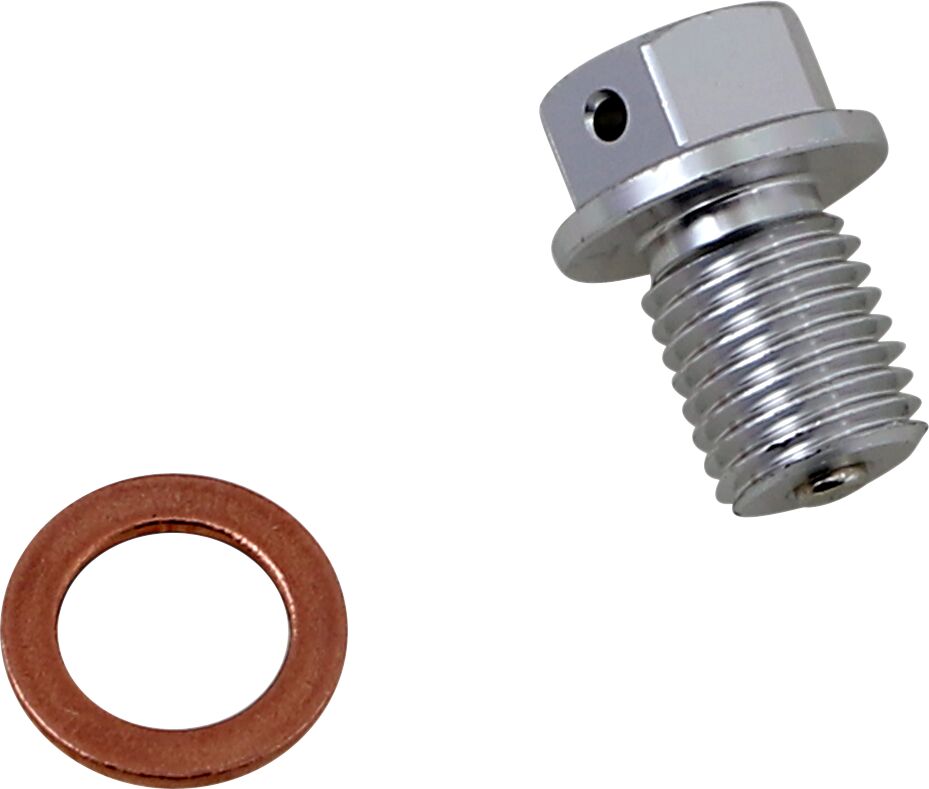 MOOSE DRAIN PLUG MAGNETIC SLVR T14-6085S