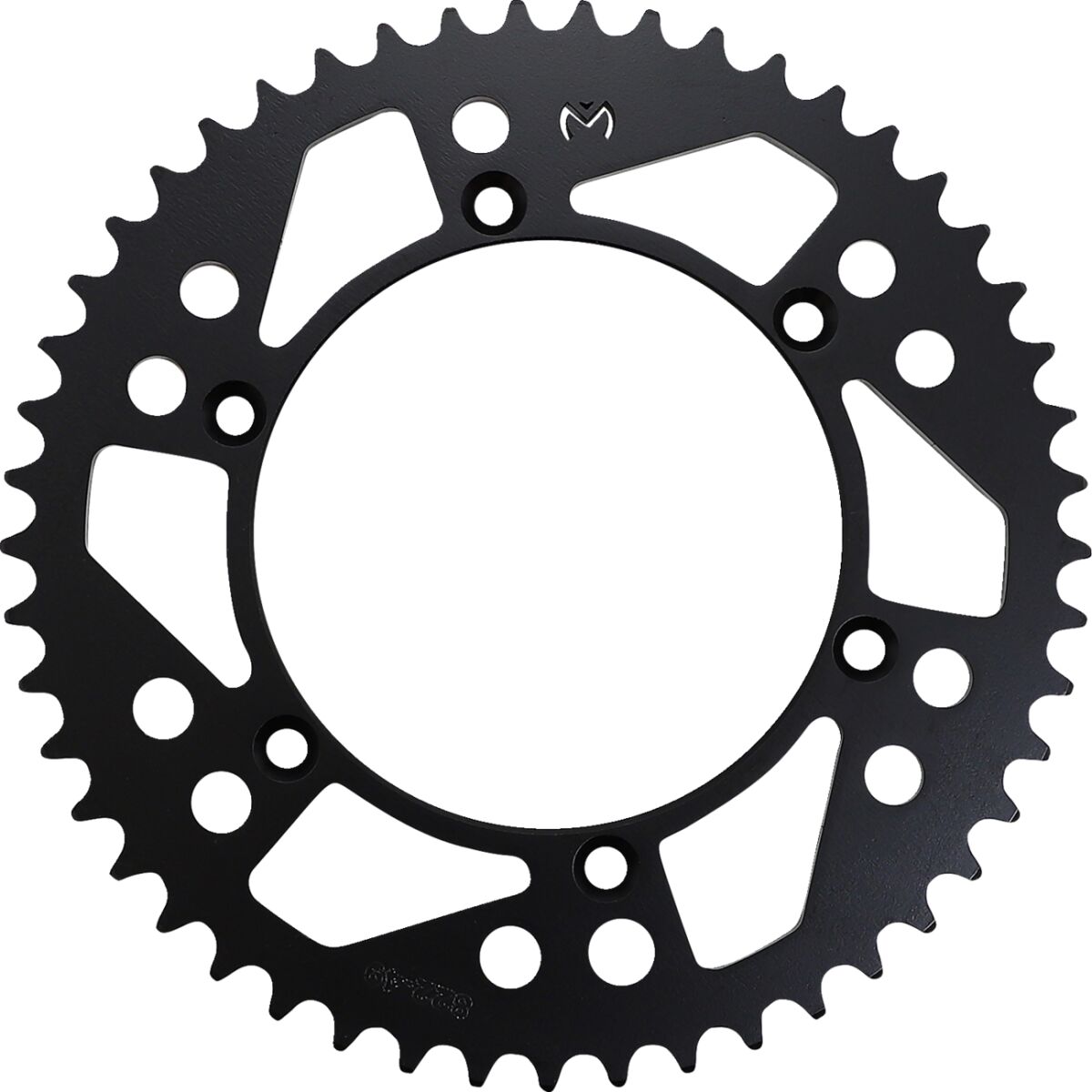 MOOSE REAR SPROCKET / 49 TEETH / 520 PITCH / BLACK / STEEL 1210-822-49-STL
