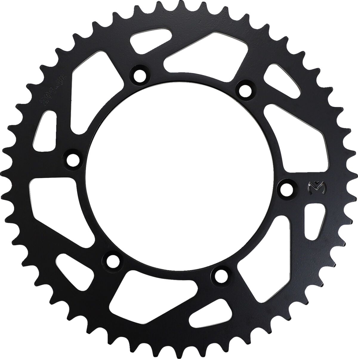 MOOSE REAR SPROCKET / 48 TEETH / 520 PITCH / BLACK / STEEL 1210-251-48-STL