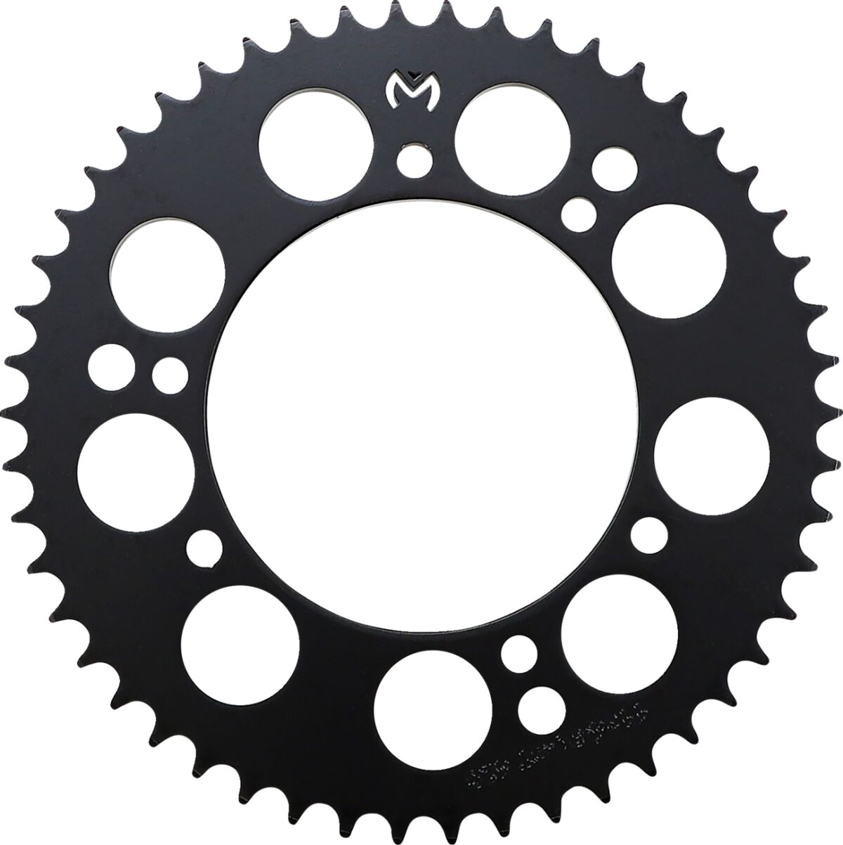 MOOSE REAR SPROCKET / 50 TEETH / 428 PITCH / BLACK / STEEL 1210-1134-50-ST