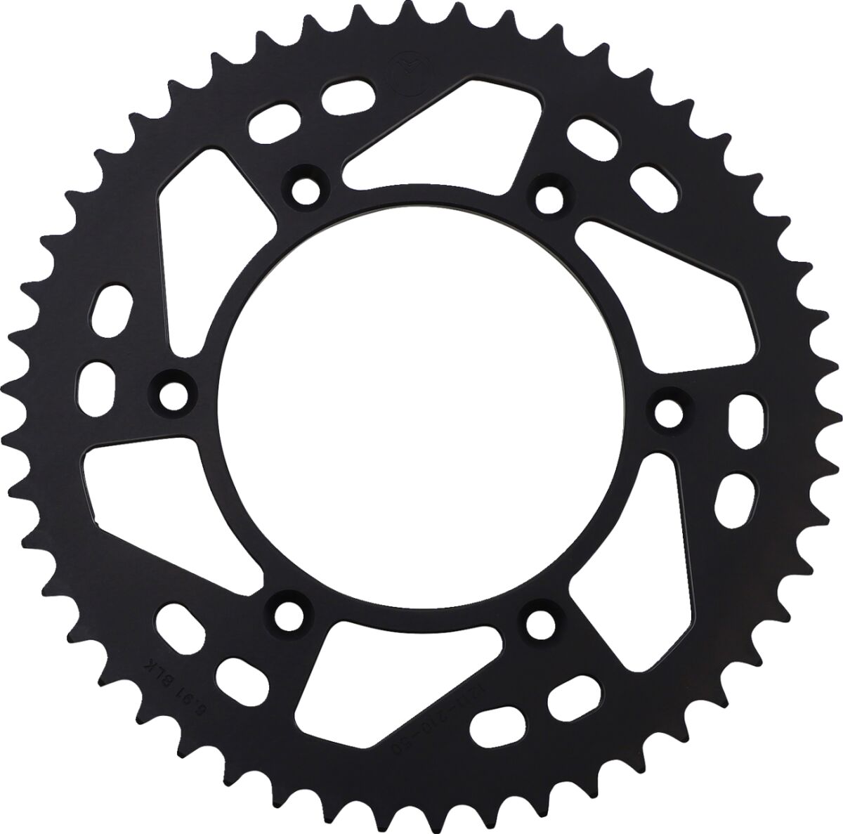MOOSE REAR SPROCKET 50 TEETH ALUMINIUM BLACK 1211-210-50-10