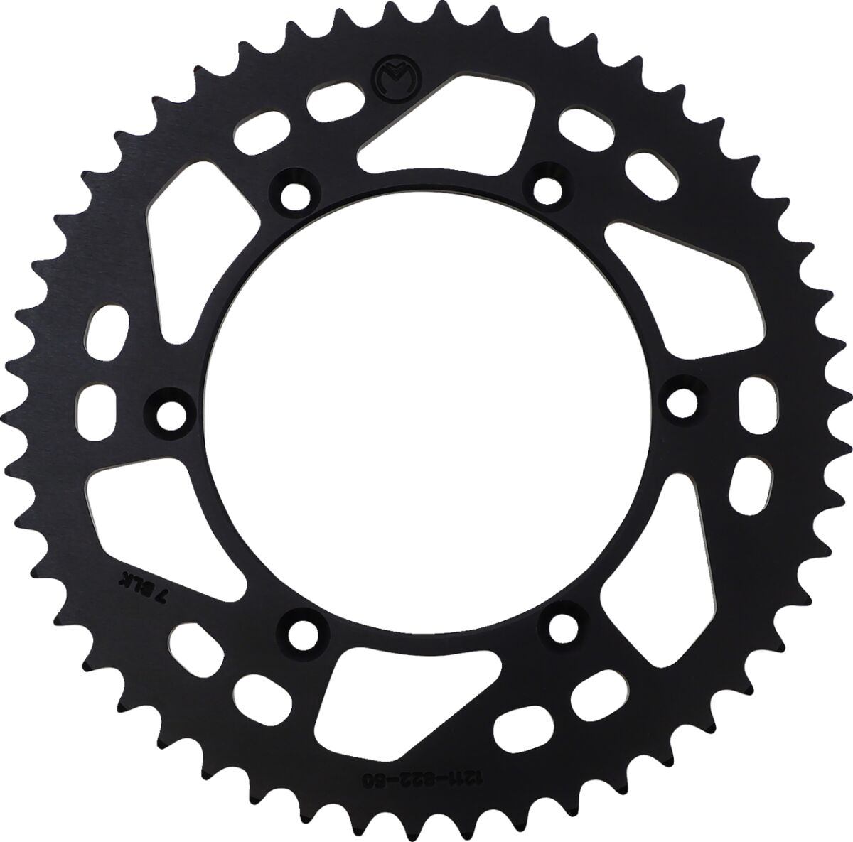 MOOSE REAR SPROCKET 50 TEETH ALUMINIUM BLACK 1211-822-50-10