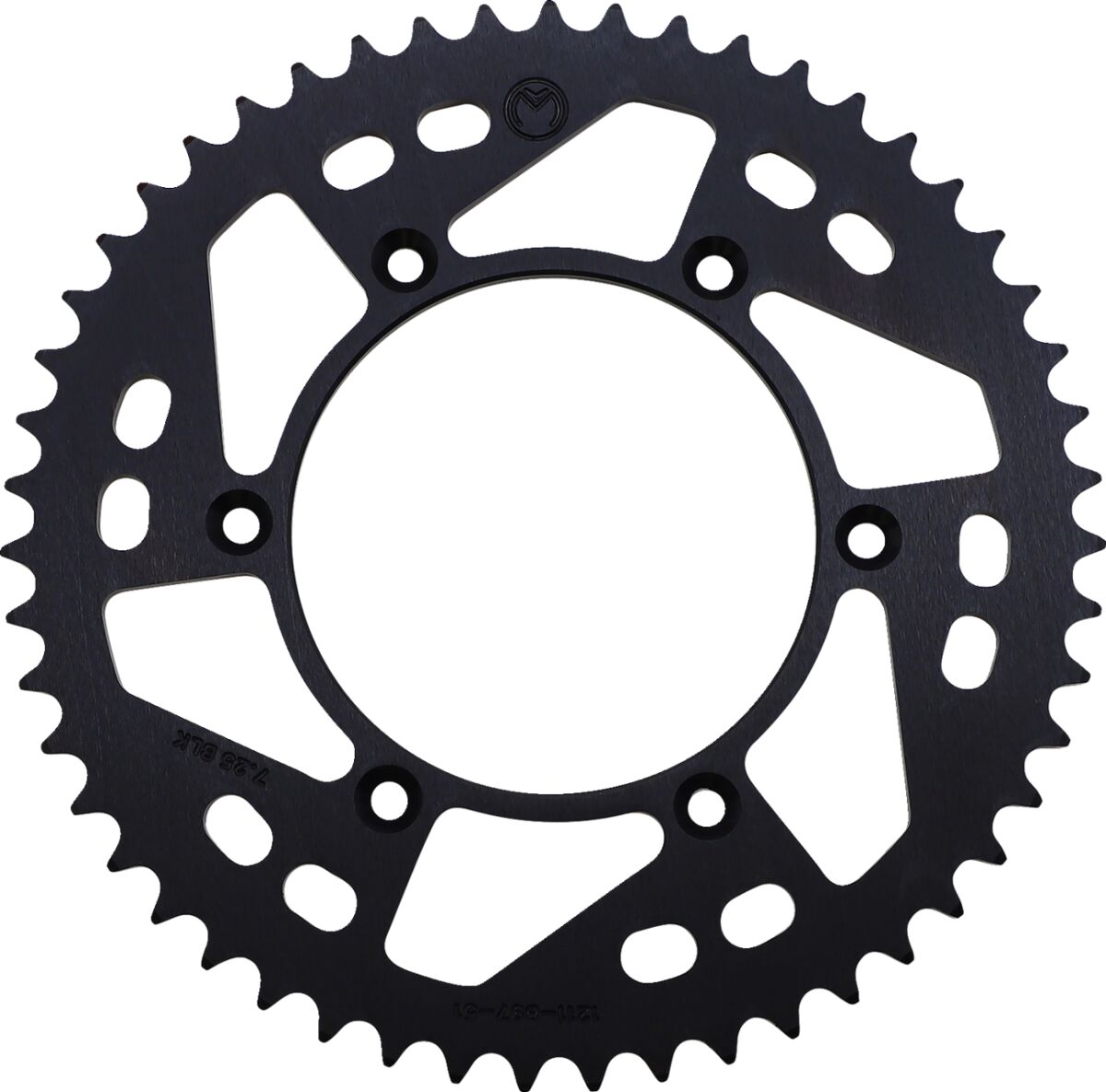 MOOSE REAR SPROCKET 51 TEETH ALUMINIUM BLACK 1211-897-51-10
