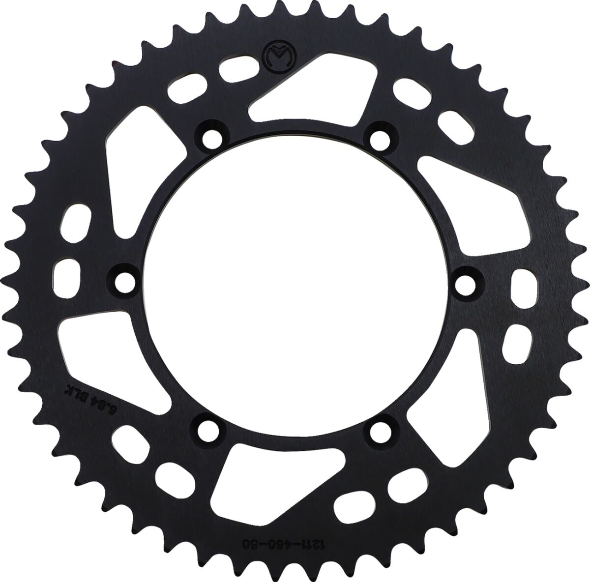 MOOSE REAR SPROCKET 50 TEETH ALUMINIUM BLACK 1211-460-50-10