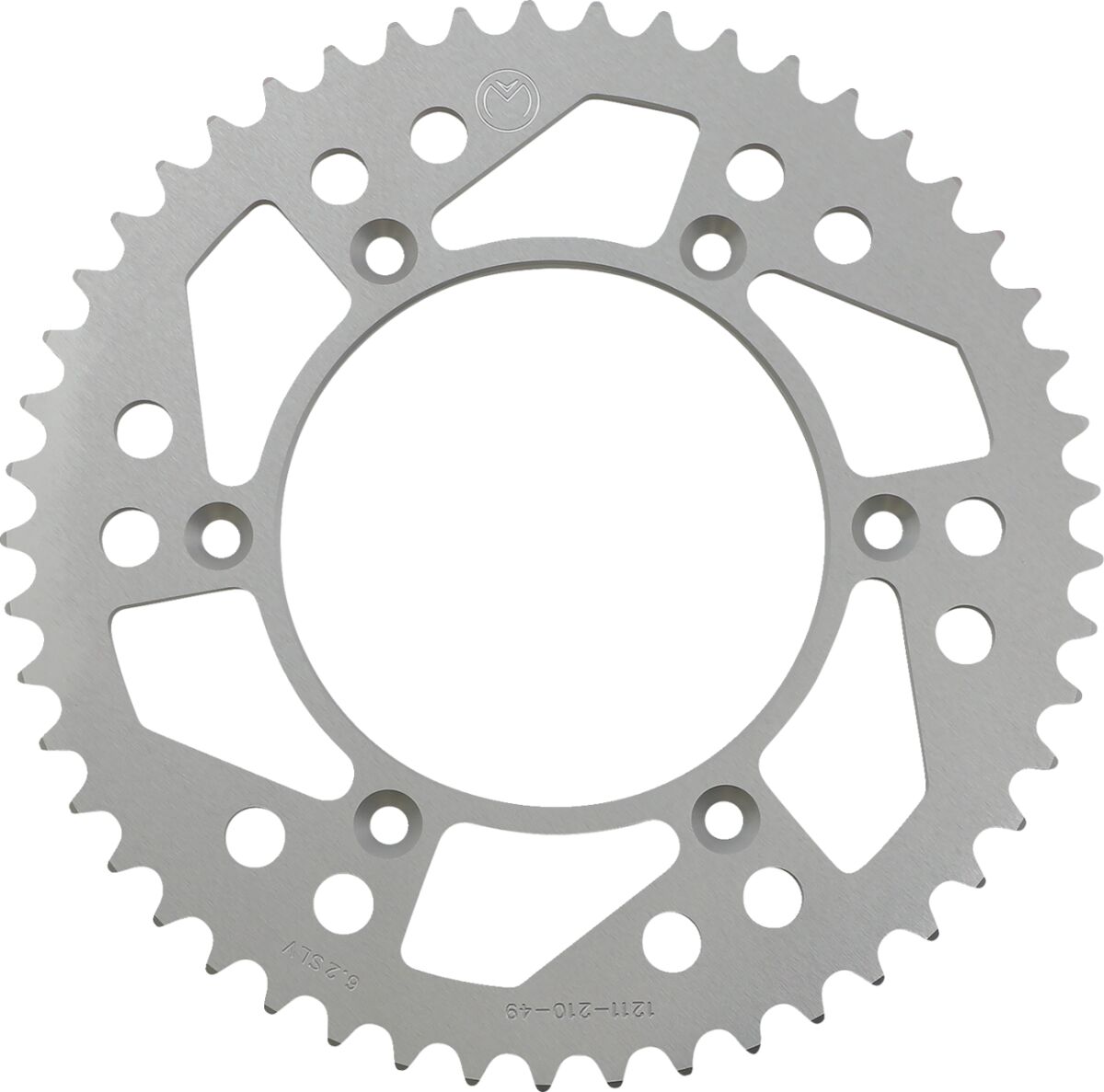 MOOSE REAR SPROCKET 49 TEETH ALUMINIUM SILVER 1211-210-49-11