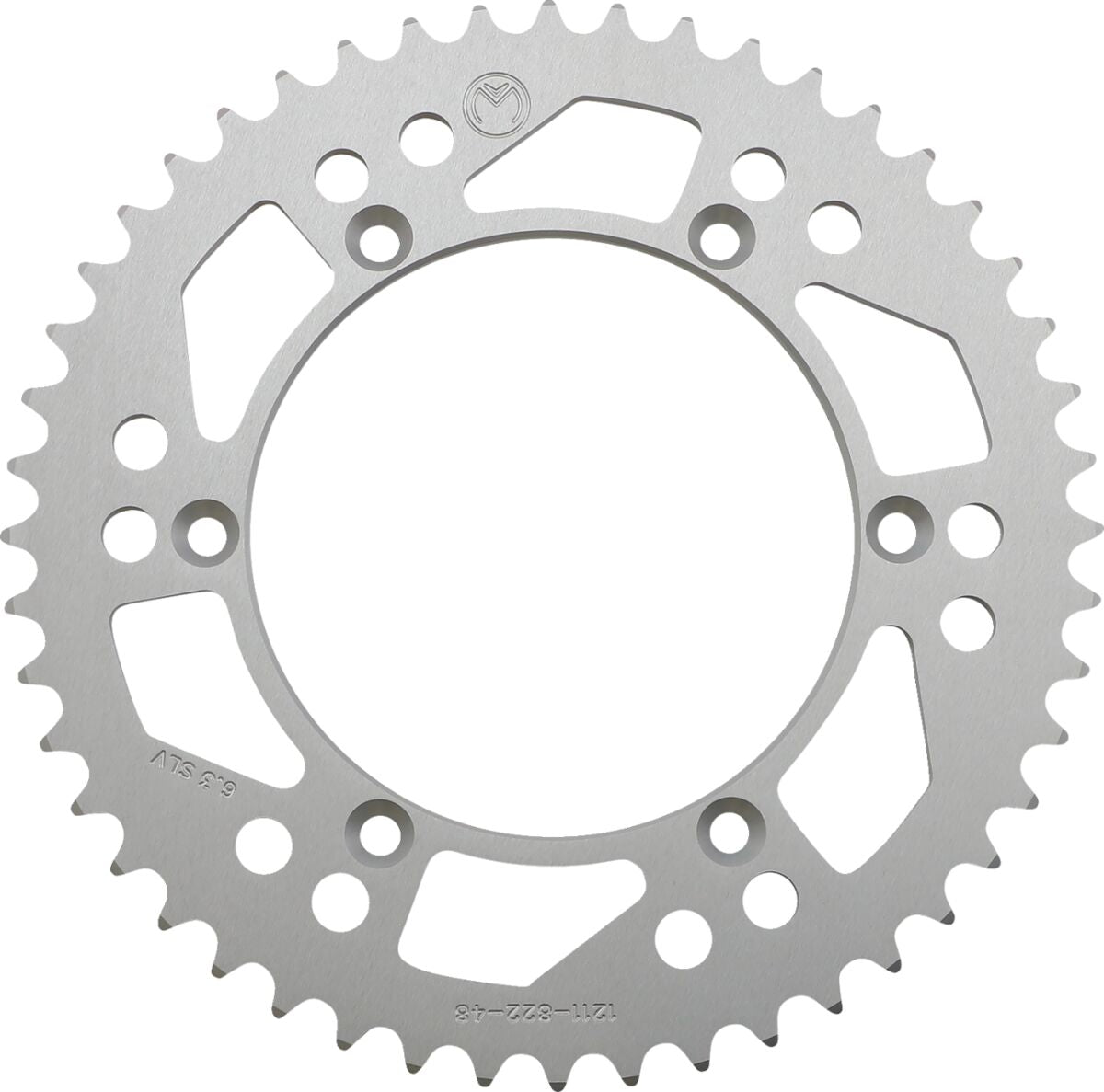 MOOSE REAR SPROCKET 48 TEETH ALUMINIUM SILVER 1211-822-48-11