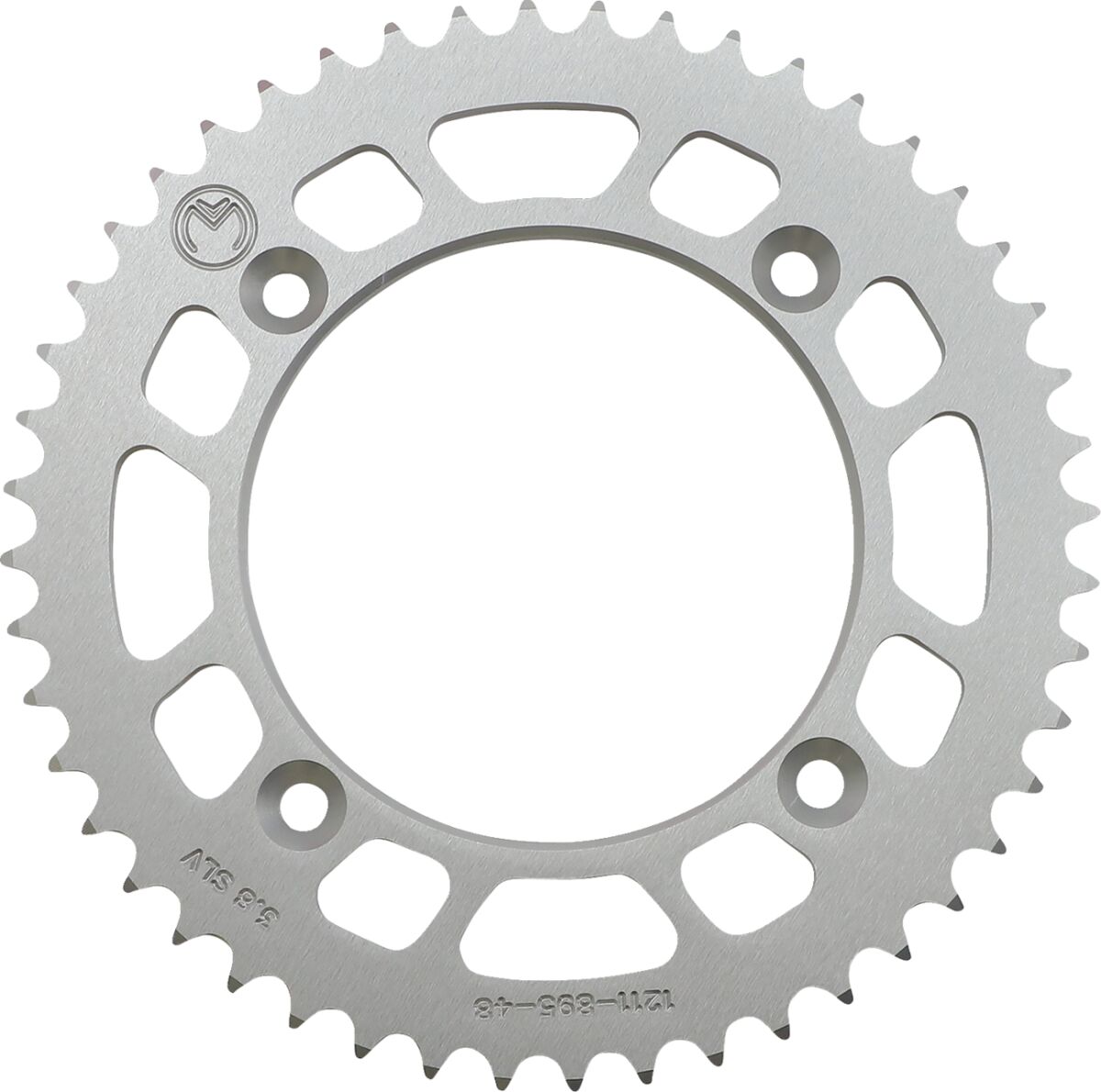 MOOSE REAR SPROCKET 48 TEETH ALUMINIUM SILVER 1211-895-48-11